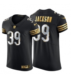 Chicago Bears 39 Eddie Jackson Men Nike Black Edition Vapor Untouchable Elite NFL Jersey