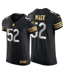 Chicago Bears 52 Khalil Mack Men Nike Black Edition Vapor Untouchable Elite NFL Jersey