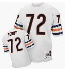 Chicago Bears 72 William Perry Jersey Throwback White