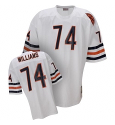 Chicago Bears 74 Chris Williams mitchelland white