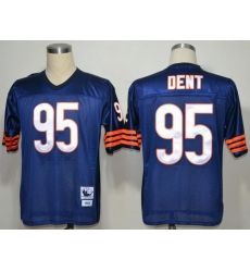 Chicago Bears 95 Richard Dent Blue Throwback NFL Jerseys