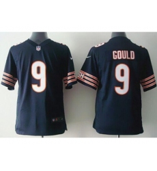 Kids Nike Chicago Bears #9 Robbie Gould Navy Blue Team Color Stitched NFL Jersey