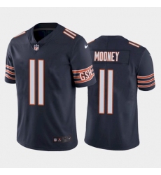 Men Chicago Bears 11 Darnell Mooney Vapor Untouchable Limited Navy Jersey