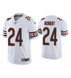 Men Chicago Bears 24 Khalil Herbert White Vapor Untouchable Limited Stitched Jersey