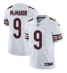 Men Chicago Bears 9 Jim McMahon White Vapor Untouchable Limited Stitched Jersey