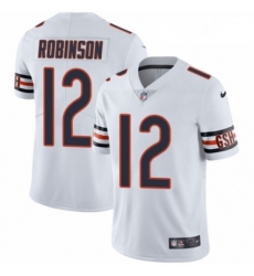 Mens Nike Chicago Bears 12 Allen Robinson White Vapor Untouchable Limited Player NFL Jersey