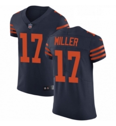 Mens Nike Chicago Bears 17 Anthony Miller Navy Blue Alternate Vapor Untouchable Elite Player NFL Jersey