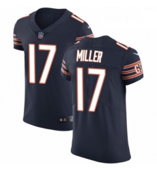 Mens Nike Chicago Bears 17 Anthony Miller Navy Blue Team Color Vapor Untouchable Elite Player NFL Jersey