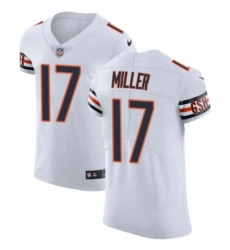 Mens Nike Chicago Bears 17 Anthony Miller White Vapor Untouchable Elite Player NFL Jersey