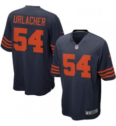 Mens Nike Chicago Bears 54 Brian Urlacher Game Navy Blue Alternate NFL Jersey