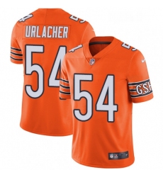 Mens Nike Chicago Bears 54 Brian Urlacher Limited Orange Rush Vapor Untouchable NFL Jersey
