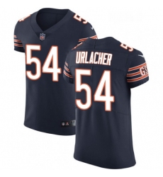 Mens Nike Chicago Bears 54 Brian Urlacher Navy Blue Team Color Vapor Untouchable Elite Player NFL Jersey