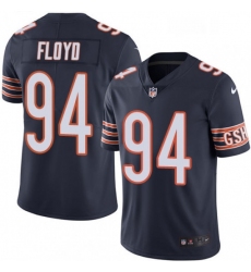 Mens Nike Chicago Bears 94 Leonard Floyd Navy Blue Team Color Vapor Untouchable Limited Player NFL Jersey