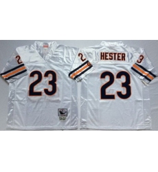 Mitchell&Ness Bears 23 Devin Hester White Small No Throwback Stitched NFL Jersey