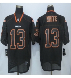 New New Chicago Bears #13 Kevin White Lights Out Black Elite Jerseys
