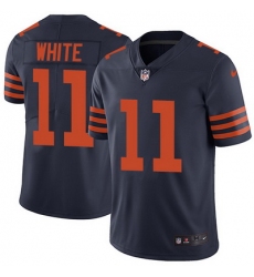 Nike Bears #11 Kevin White Navy Blue Alternate Mens Stitched NFL Vapor Untouchable Limited Jersey