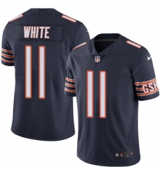 Nike Bears #11 Kevin White Navy Blue Team Color Mens Stitched NFL Vapor Untouchable Limited Jersey