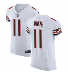 Nike Bears #11 Kevin White White Mens Stitched NFL Vapor Untouchable Elite Jersey