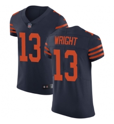 Nike Bears #13 Kendall Wright Navy Blue Alternate Mens Stitched NFL Vapor Untouchable Elite Jersey