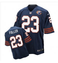 Nike Bears #23 Kyle Fuller Navy Blue Throwback Mens Stitched NFL Elite Jersey