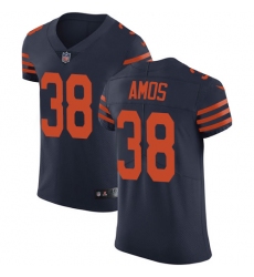 Nike Bears #38 Adrian Amos Navy Blue Alternate Mens Stitched NFL Vapor Untouchable Elite Jersey