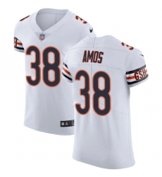 Nike Bears #38 Adrian Amos White Mens Stitched NFL Vapor Untouchable Elite Jersey