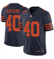 Nike Bears #40 Gale Sayers Navy Blue Alternate Mens Stitched NFL Vapor Untouchable Limited Jersey