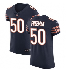 Nike Bears #50 Jerrell Freeman Navy Blue Team Color Mens Stitched NFL Vapor Untouchable Elite Jersey