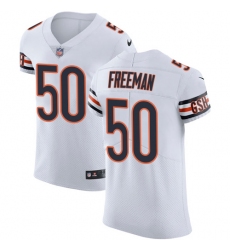 Nike Bears #50 Jerrell Freeman White Mens Stitched NFL Vapor Untouchable Elite Jersey