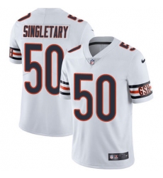 Nike Bears #50 Mike Singletary White Mens Stitched NFL Vapor Untouchable Limited Jersey