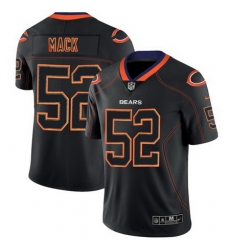 Nike Bears #52 Khalil Mack Lights Out Black Mens Stitched NFL Limited Rush Jersey