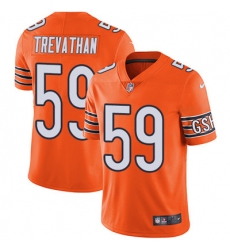 Nike Bears #59 Danny Trevathan Orange Mens Stitched NFL Limited Rush Jersey