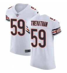 Nike Bears #59 Danny Trevathan White Mens Stitched NFL Vapor Untouchable Elite Jersey