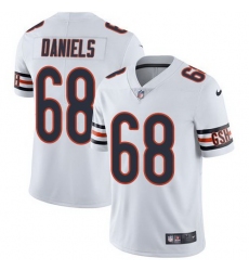 Nike Bears 68 James Daniels White Color Rush Limited Jersey