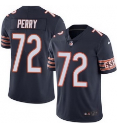 Nike Bears #72 William Perry Navy Blue Team Color Mens Stitched NFL Vapor Untouchable Limited Jersey