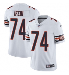 Nike Bears 74 Germain Ifedi White Men Stitched NFL Vapor Untouchable Limited Jersey