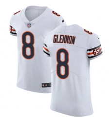 Nike Bears #8 Mike Glennon White Mens Stitched NFL Vapor Untouchable Elite Jersey