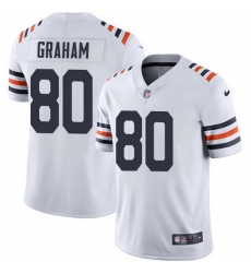 Nike Bears 80 Jimmy Graham White Men 2019 Alternate Classic Stitched NFL Vapor Untouchable Limited Jersey
