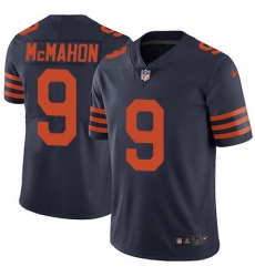 Nike Bears #9 Jim McMahon Navy Blue Alternate Mens Stitched NFL Vapor Untouchable Limited Jersey