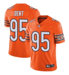 Nike Bears #95 Richard Dent Orange Mens Stitched NFL Limited Rush Jersey