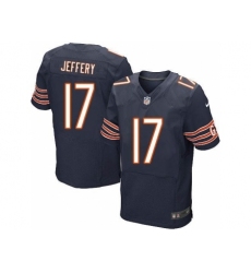 Nike Chicago Bears 17 Alshon Jeffery Black Elite NFL Jersey