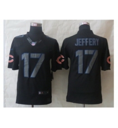 Nike Chicago Bears 17 Alshon Jeffery black Limited Impact NFL Jersey