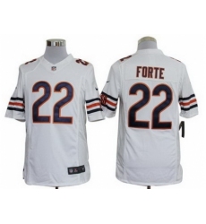 Nike Chicago Bears 22 Matt Forte White Limited NFL Jersey
