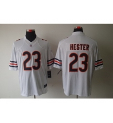 Nike Chicago Bears 23 Devin Hester White Limited NFL Jersey