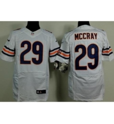 Nike Chicago Bears 29 Danny McCray White Elite NFL Jersey