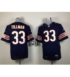 Nike Chicago Bears 33 Charles Tillman blue Elite NFL Jersey