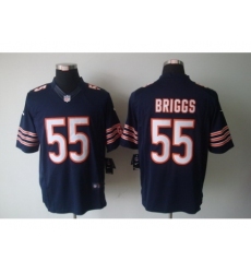 Nike Chicago Bears 55 lance briggs Blue Limited NFL Jersey