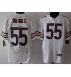 Nike Chicago Bears 55 lance briggs White Elite NFL Jersey