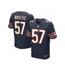 Nike Chicago Bears 57 Jon Bostic Blue Elite NFL Jersey