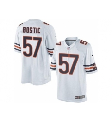 Nike Chicago Bears 57 Jon Bostic White Limited NFL Jersey